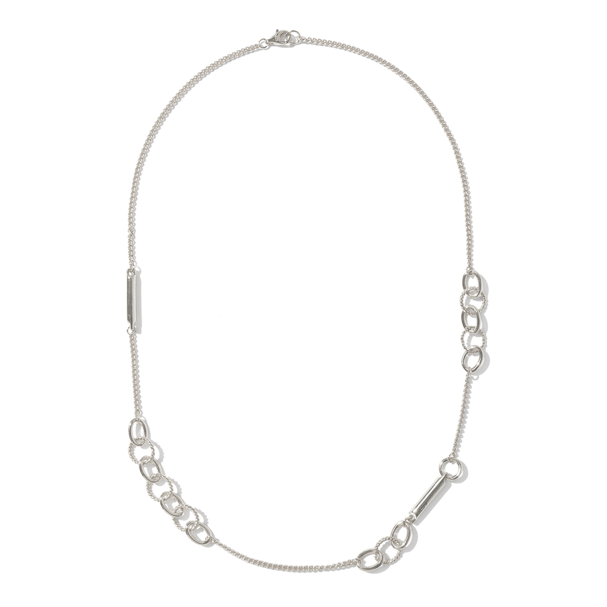 Multi Way Necklace【Silver925 line】（Silver） | AnY space