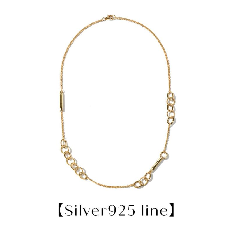 Multi Way Necklace【Silver925 line】（Silver） | AnY space